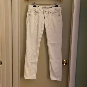 Miss Me White Jeans - Size 27